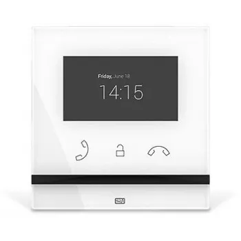2N Indoor Compact video intercom system 10.9 cm (4.3 inch) Valge
