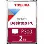 HDD Toshiba P300 2TB 3.5-tolline Serial ATA 5400RPM