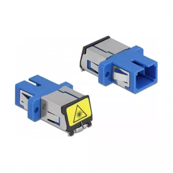 Fiiberoptiline adapter DeLOCK 86888 SC Simplex emane - SC Simplex emane Sinine