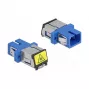Fiiberoptiline adapter DeLOCK 86888 SC Simplex emane - SC Simplex emane Sinine