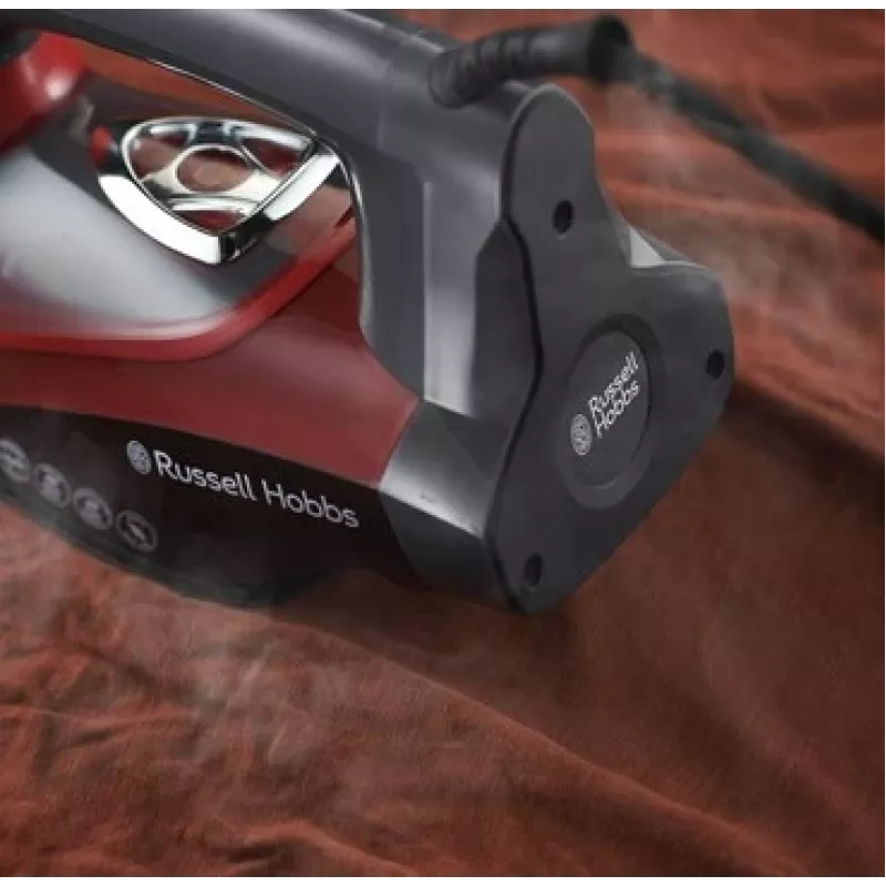 Russell Hobbs 25090-56 triikraud kuiv- ja aurutriikraud keraamilise tallaga 2600 W must, hall, punane