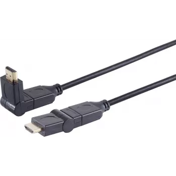 Monitorikaabel ShiverPeaks 2 x HDMI tüüp A pistikut, 2,0 m pikkus, ühildub HDMI 2.0-ga