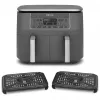 Ninja DZ300EU kahe tsooniga kuumaõufritüür, 7,6 l (2 x 3,8 l), 2400 W, 240 °C, hall