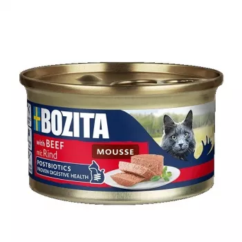 Bozita Mousse Beef märg kassitoit 85 g