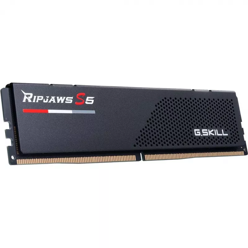 G. Skill Ripjaws S5 64 GB (2 x 32 GB) DDR5 6000 MHz kahe kanaliga komplekt lauaarvuti mälu, must