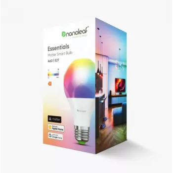 Essentials Smart A60 Pirn E27 Matter 9W 806Lm RGBCW 2700-6500K | E27 | 8.5 W | RGBCW | Bluetooth, Thread