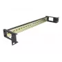 DIN-liistupaneel DeLOCK 67031 Must Metall 19 tolli 482,6 mm