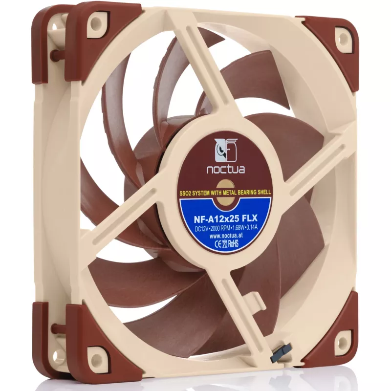 Noctua NF-A12x25 FLX 120mm korpuseventilaator