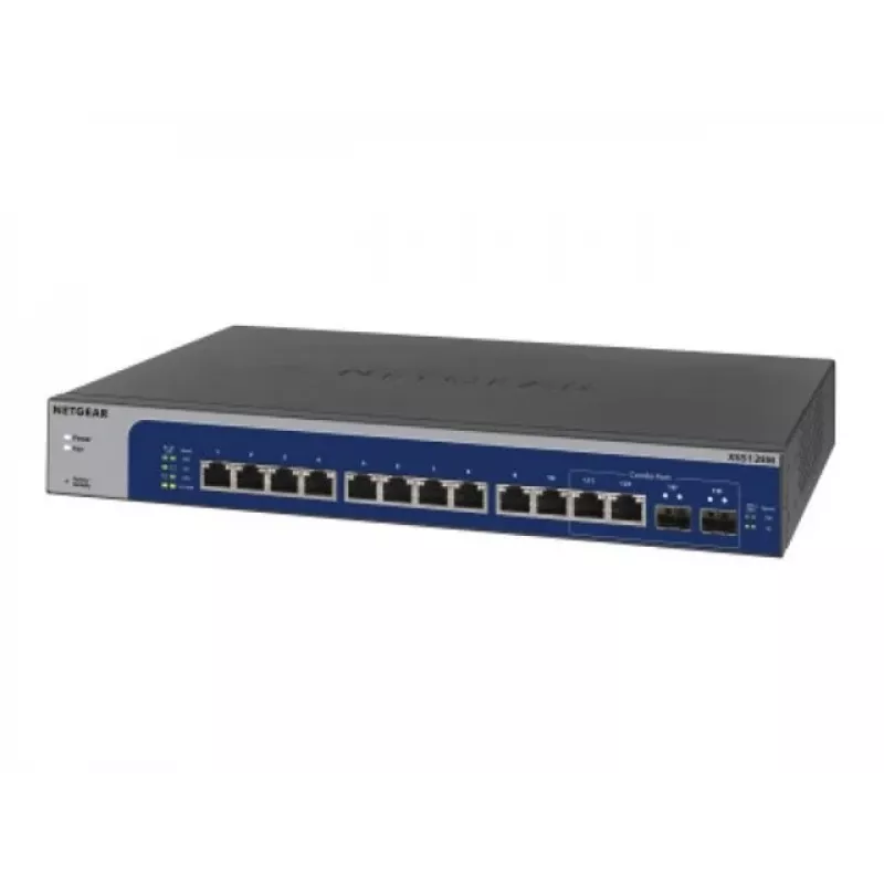 Netgear Plus XS512EM - V2 - lüliti - L3 - nutikas x 100/1000/2.5G/5G/10GBase-T x C 10 G-Bit SFP+