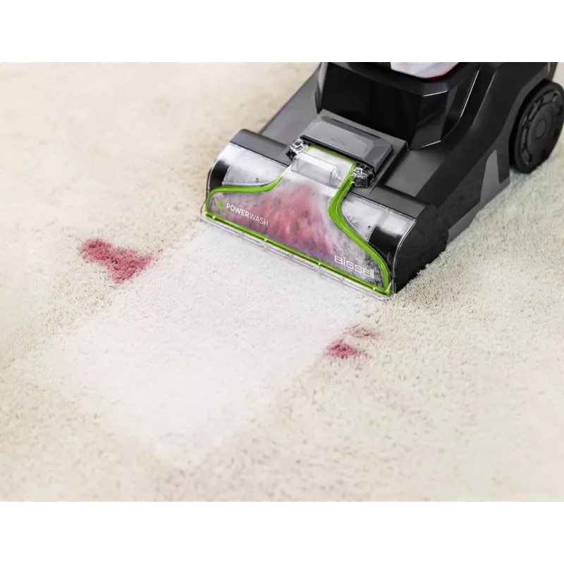 Bissell | PowerWash Pet, püstine vaiba- ja pehme mööbli puhastaja | 3878N | juhtmega töötav | käeshoitav | pesufunktsioon | 600 W | must/laimiroheline | garantii 24 kuud