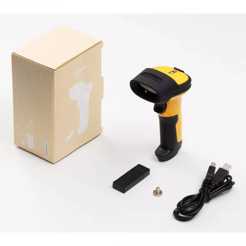 Inateck Barcodescanner P6-AI kollane [BCST-P6-AI_yellow]