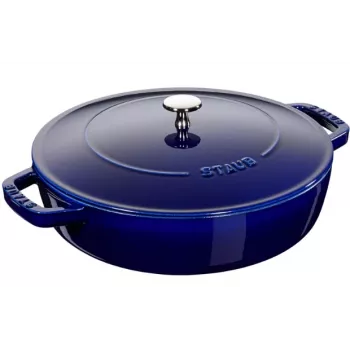 Staub Chistera 28 cm malmpott tumesinine
