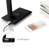 LED laualamp Aukey LT-T10 12W 3000–6500K — reguleeritava värvitemperatuuriga, must