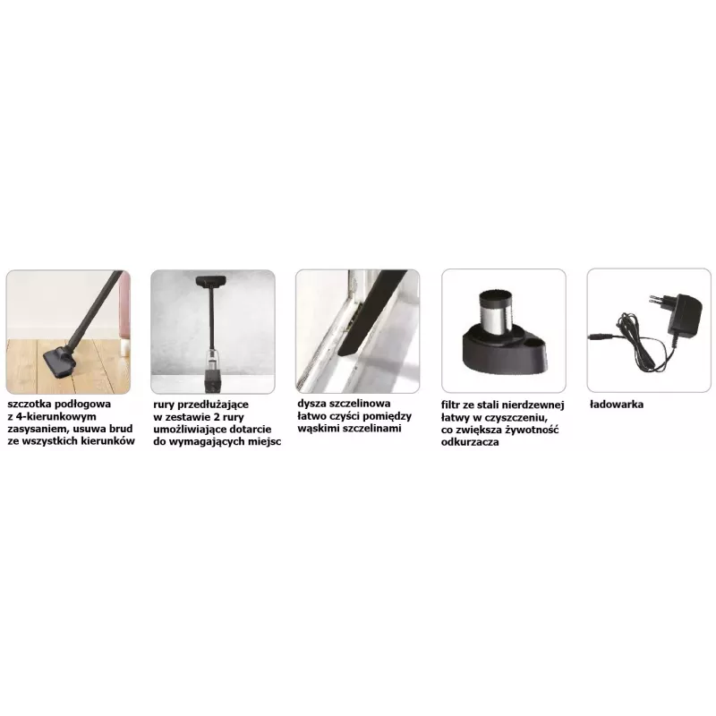 2-in-1 stick vacuum Maestro MR-615
