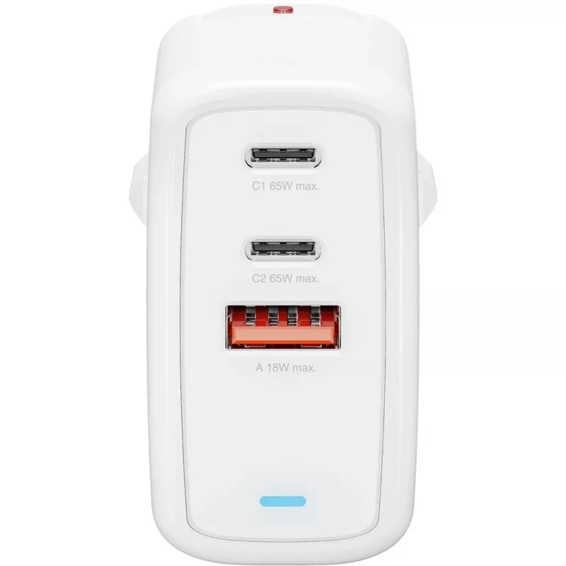 Siselaadija 4smarts GaN Flex Universal Valge