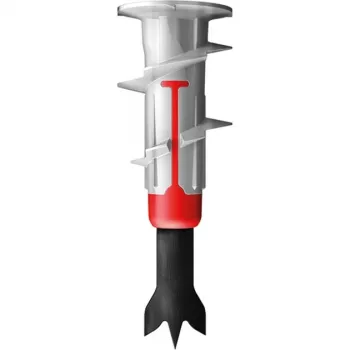 Fischer DUOBLADE, kruvi- ja tüüblikomplekt, betoon, plast, hall, Pozidriv, PZ2