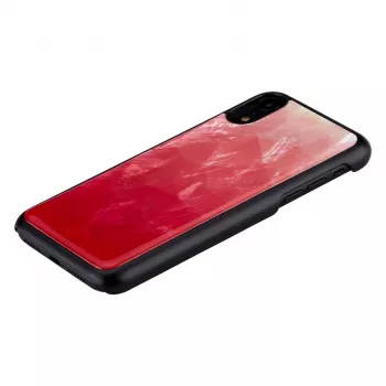 iKinsi telefonikohver iPhone XR-ile — roosa järve ja musta kahevärviline kaitseümbris