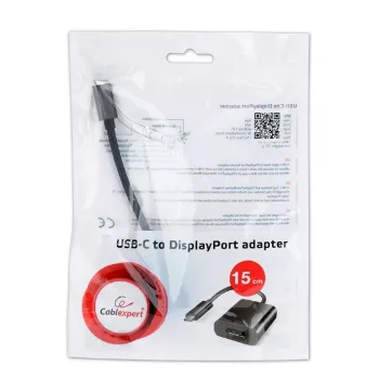 Gembird a-CM-DPF-01 USB-graafikaadapter 3840 x 2160 pikslit must
