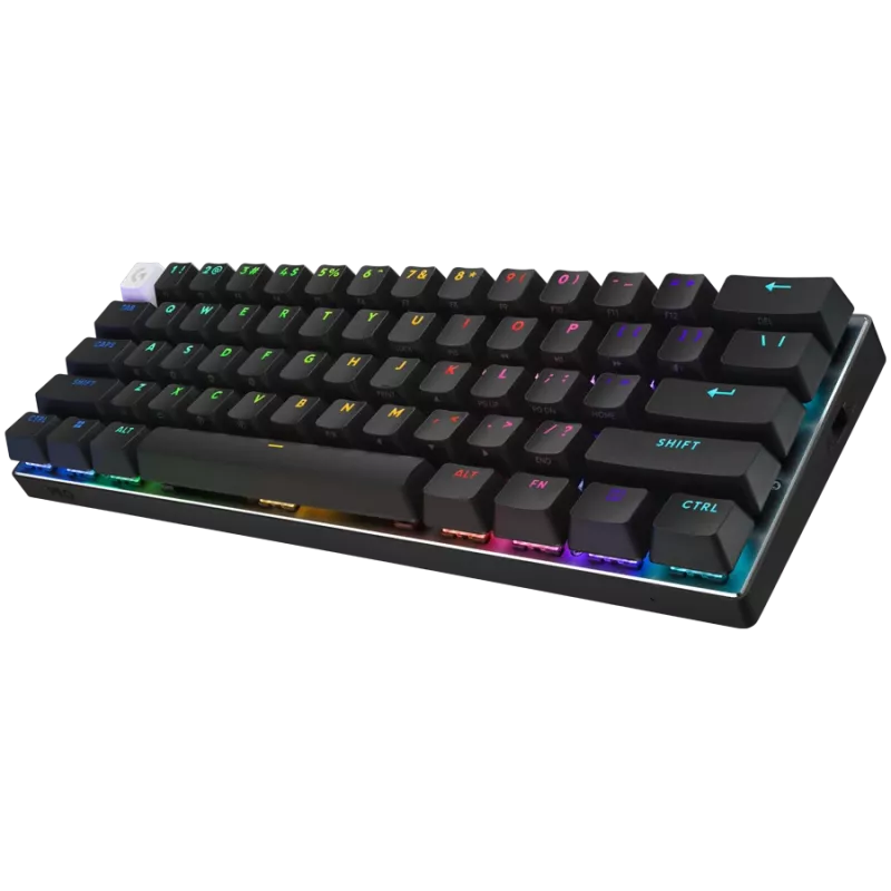 LOGITECH PRO X 60 LIGHTSPEED juhtmeta mänguklaviatuur (taktiline) - MUST - PAN - 2.4GHZ/BT - EMEA28i-935 - TAKTILINE LÜLITI