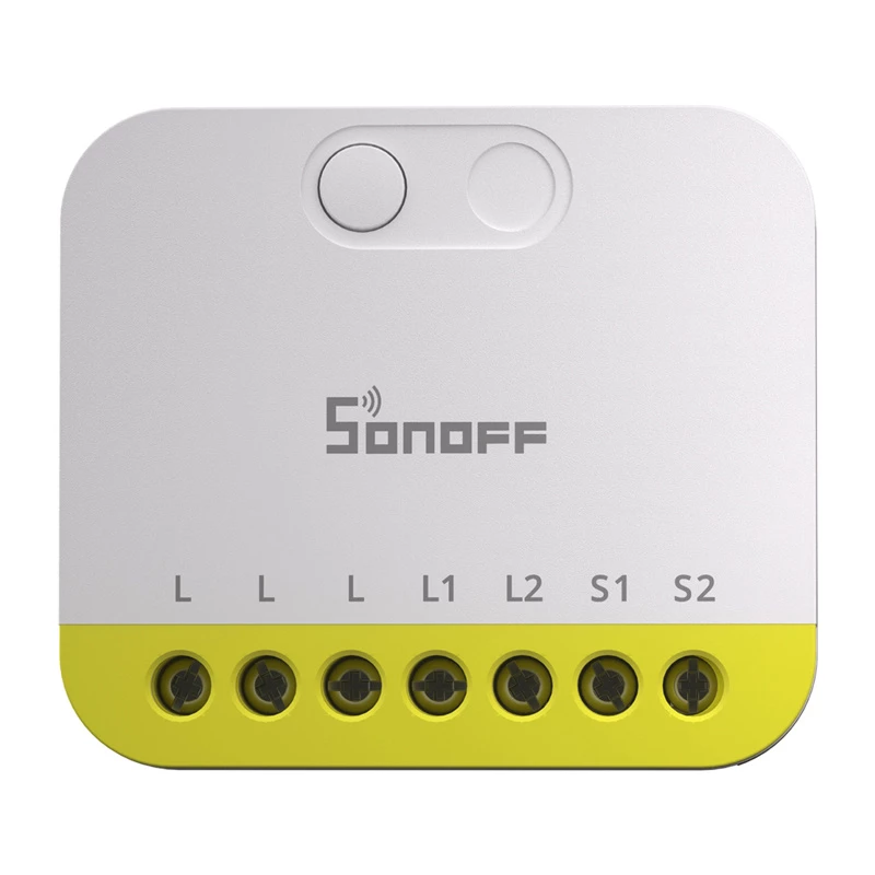 Kahekanaliline minilüliti ilma N-juhtmeta Sonoff MINI-ZB2GS-L ZigBee