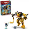 LEGO ehituskomplekt NINJAGO 71839 Arini Spinjitzu lahingumehha, 213 detaili, 2 minifiguuri, kõrgus 160 mm