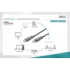 HDMI AOC Hybrid Fiber Optic kaabel Digitus AK-330125-200-S
