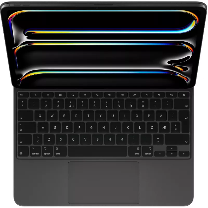 Apple Magic klaviatuur iPad Pro 13-tollisele M4-le Norra QWERTY Must