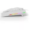 Sharkoon SGK25 75% QWERTZ USB juhtmega RGB LED klaviatuur, valge