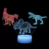 Laua-LED-lamp MANTA SNL117RGB RGB 3D dinosauruse valgusdekoor
