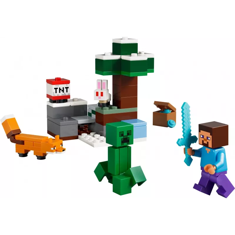 LEGO MINECRAFT 21583 Steve'i Taiga seiklus
