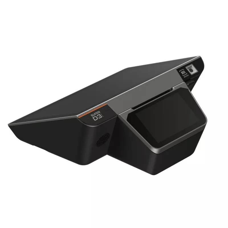 POS-terminal SUNMI D3 MINI 10,1-tollise projitseeritud mahtuvusliku puuteekraani, USB- ja Bluetooth-ühendusega