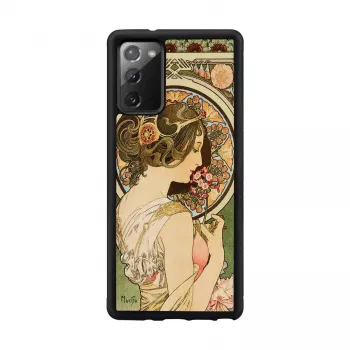 Kaitsev telefonikott man and wood Galaxy Note 20 priimula must