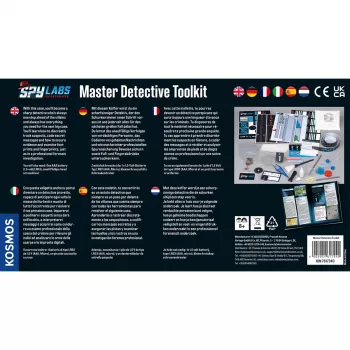 Spy Labs Incorporated Master Detective Toolkit V1, detektiivikomplekti rahvusvaheline versioon
