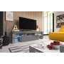 Cama TV-alus TORO 158 hall/hall läikiv