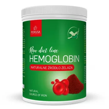 POKUSA RawDietLine Hemoglobiin - toidulisand koertele ja kassidele - 800g