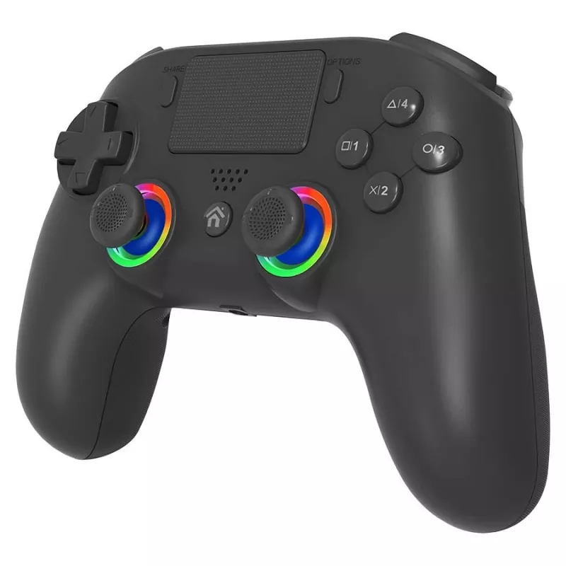 Gamepad Subsonic PS5 Wireless LED Controller Must D-pad Kodu Valikud Jaga