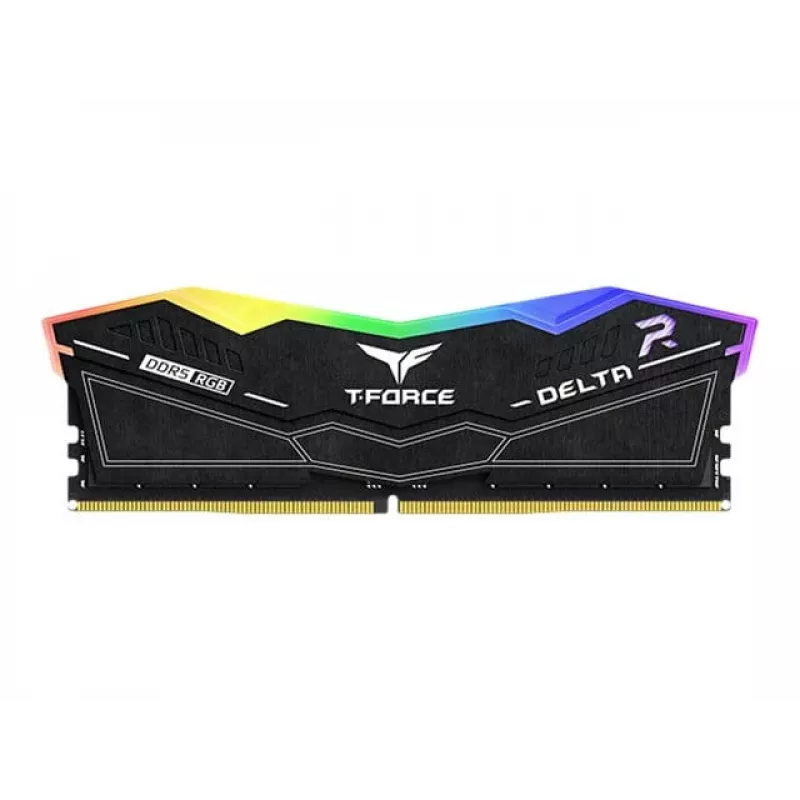 DIMM 32 GB DDR5-6400 (2x 16 GB) Dual-Kit, mälu must, FF3D532G6400HC40BDC01, Delta RGB, INTEL XMP