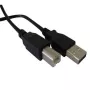 USB 2.0 AM – BM kaabel, 1,8 m