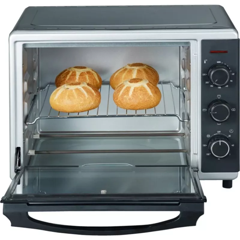 Severin TO 2056 rösterahi 30 L Must, roostevaba teras Grill