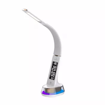 Lauavalgusti Hawk HW-LAMP05 valge LED reguleeritav — kompaktne LED-töövalgusti reguleeritava haruga