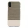 nutitelefoni ümbris man and wood for iPhone X/XS — must, kaitsev tagaümbrise