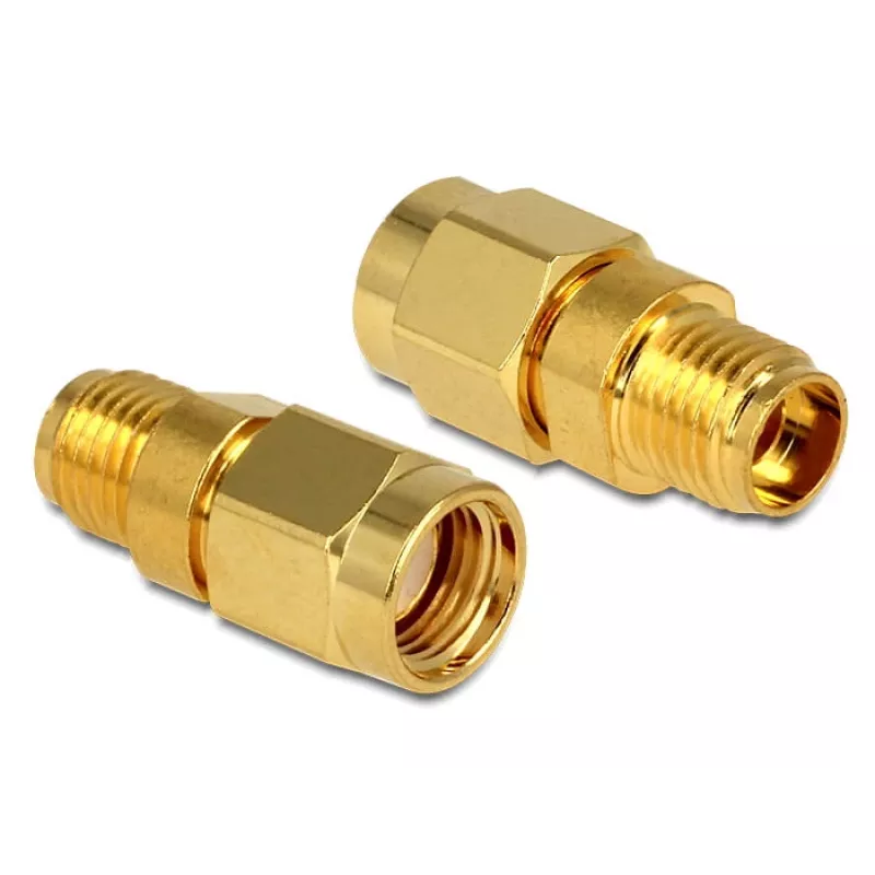DeLOCK - RF-adapter - RP-SMA (M) - SMA-le (N) (88728)