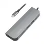 LogiLink UA0343 USB-C Multiport Hub Alumiinium USB 3.2 2. põlvkond Mult