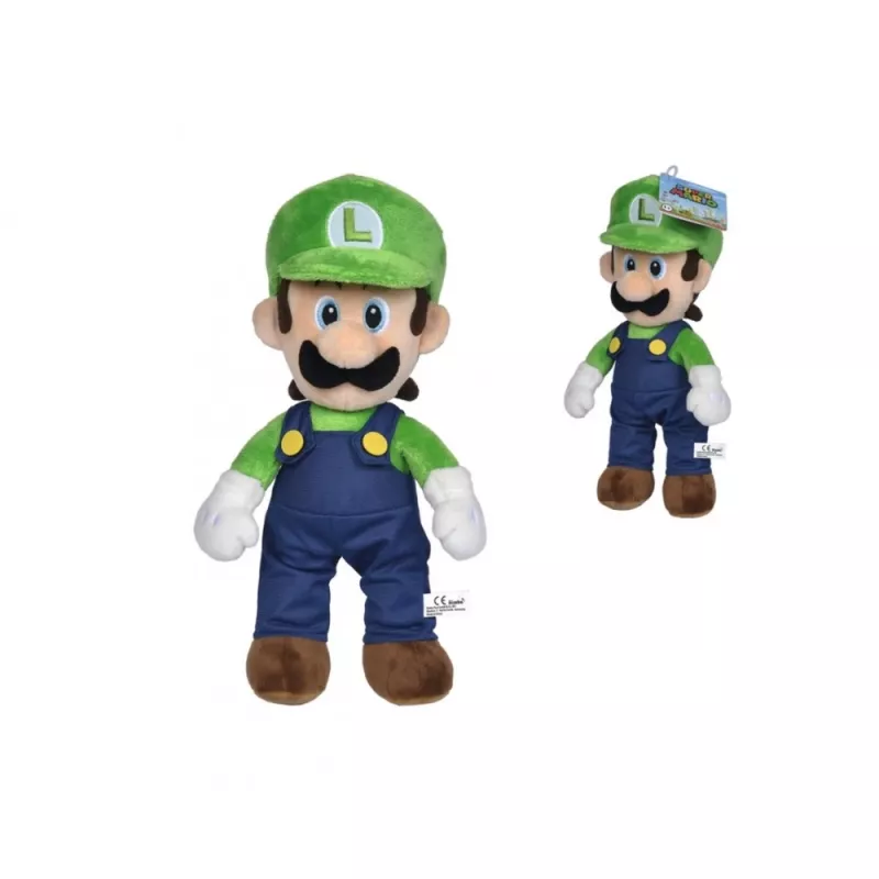 Super Mario, Luigi, plüüsist mänguasi 30 cm