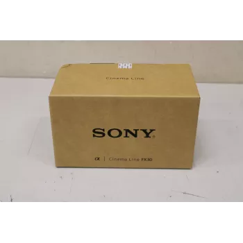 Kino kaamera Sony FX30B 35mm vahetatava objektiiviga (ilma XLR-ita) — kahjustatud pakend