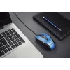 USB-juhtmega hiir, 4 nuppu, optiline, sümmeetriline, sinine