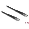 USB-kaabel DeLOCK 81124 USB 2.0 1 m USB C Must