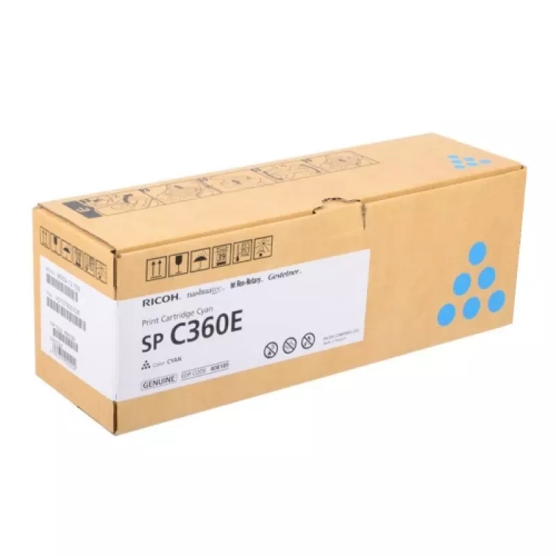 Toner Ricoh Type C360 408189 10000 lehte tsüaan