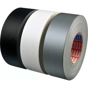 Gaffer-lint Tesa 53949 — 50 m x 50 mm, hõbedane riidest kleeplint