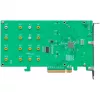 HighPoint hostisiini adapter Rocket 1204 PCI-Ex8v3 - 4x M.2 NVMe - NVMe - PCI-Express